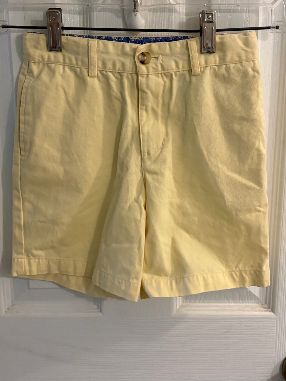 J. Bailey by The Bailey Boys Yellow Shorts w/Adjustable Waist & Pickets Size 7